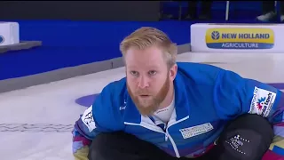 2018 WFG Continental Cup. Peel for 3 by Niklas Edin