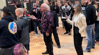Ric Flair calls out Dolph Ziggler (Nic Nemeth) for sleeping with wife at WrestleCon Philadelphia!!