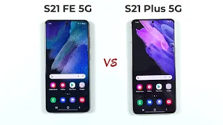 Samsung S21 FE vs Samsung S21 Plus - SPEED TEST!!