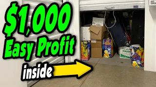 Over $1,000 in Easy Profit in the wine locker I bought at the abandoned storage unit auction.