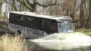 Erste Fahrt mit dem Hafencity Riverbus