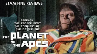 Ape is Enough. Beneath the Escape from the Conquest of the Battle for The Planet of the Apes.