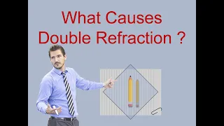 What Causes Double Refraction? | Explained | Lecture Notes | Study Material | Birefringence |