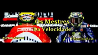 Ayrton Senna e Valentino Rossi Eye of the tiger Vídeo Clipe