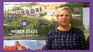 Welcome to Weber State University!