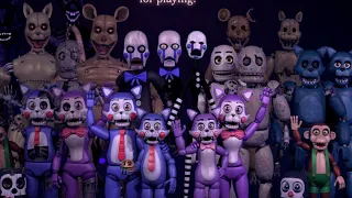 Five nights at Candy's 3 все концовки, аркады, челленджи (100%)