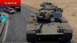 The hardest ATGM tank to use M60A2