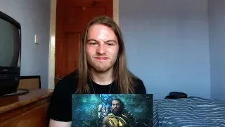 AQUAMAN Official Trailer #1 - REACTION