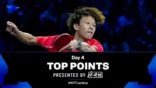 Top Points of Day 4 presented by Shuijingfang | WTT Star Contender Lanzhou 2023