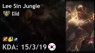 Lee Sin Jungle vs Rumble - Clid - KR Challenger Patch 7.17