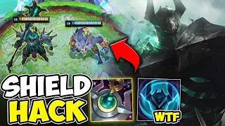 I BROKE MORDEKAISER WITH THE NEW SHIELD HACK! (SHIELD YOUR ALLY WITH W)