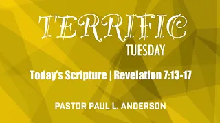 Pastor Anderson | Tuesday Meditation 4-23-24