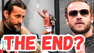 CM Punk & Jack Perry's Brawl Backstage at AEW All In!