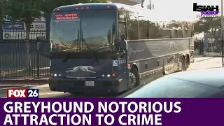 Greyhound notorious attraction to crime