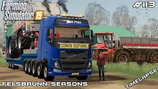 Manure spreading with Holmer | Animals on Felsbrunn Seasons | Farming Simulator 19 | Episode 113