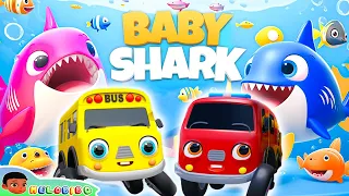 Baby Shark, Wheels On The Bus | Learn Colors - Imagine Kids Songs & Nursery Rhymes by Melobibo