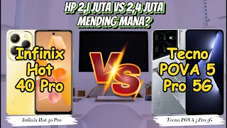 Infinix Hot 40 Pro vs Tecno POVA 5 Pro 5G