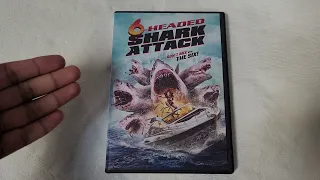 6 HEADED SHARK ATTACK 2018 ASYLUM HOME ENTERTAINMENT DVD UNBOXING REVIEW!!!