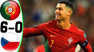 Portugal vs Czech Republic 6-0 - All Goals and Highlights - 2024 🔥 RONALDO