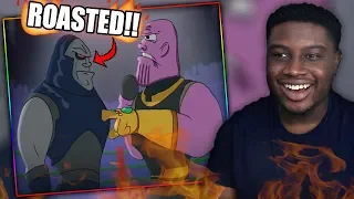 THANOS SNAPS ON DARKSEID! | Darkseid Vs Thanos - Cartoon Beatbox Battles Reaction!