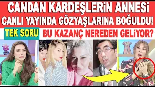 Bahar Candan ve Nihal Candan'ın annesi Umut Candan canlı yayında gözyaşlarına boğuldu!