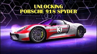 Asphalt 8 - EDD Unlocking Porsche 918 Spyder Weissach