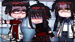 [💢] - anger level:??? | wangxian? | modern au! mdzs | gacha club - meme