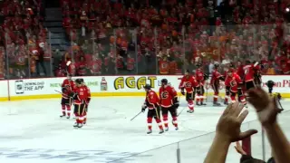 OT Ending of Flames vs Ducks Game 3 2015