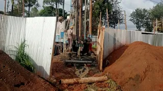 Borehole drilling in Kenya