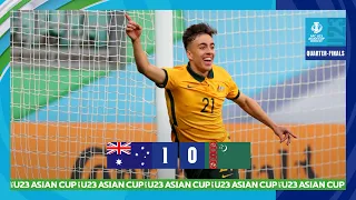 #AFCU23 - Quarter-finals | Australia 1 - 0 Turkmenistan