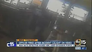 Officer fired after incident caught on video