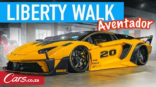 Liberty Walk Lamborghini Aventador in SA!