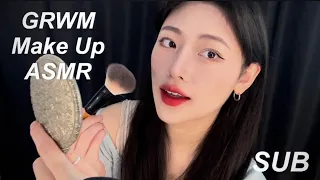 (Sub) ASMR Make up | Get Ready With Me | 같이 준비해요 | 겟레디윗미 메이크업asmr