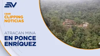 Atracan una mina en Ponce Enríquez | Televistazo | Ecuavisa
