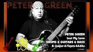 PETER GREEN LOST MY LOVE DRUMS&GUITARS&BASS-(ISOLATED TRACKS MOISES)