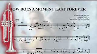 How Does a Moment Last Forever (from "Beauty and the Beast") - Bb Trumpet Sheet Music