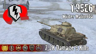 T95E6  |  7,2K Damage 5 Kills  |  WoT Blitz Replays