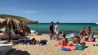 Ibiza Cala Comte Platges de Comte Relaxing (Walk)