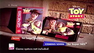 Toy Story Video Game Commercial Sega Genesis Super Nintendo  - The Big Green VHS