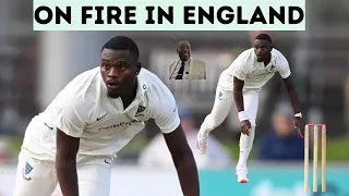 West Indies Fast Bowler is the LEADING Wicket Taker in English County Cricket