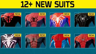 I ADDED 12+ NEW Suits To Marvel's Spider-Man PC And They're PERFECT!