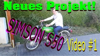 🏍 Ein neues Projekt 🏍  | Simson S50 | Simson #1