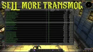 5 Tips To Sell Transmog in BFA