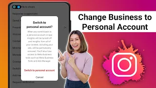 how to change business to personal account in instagram (2024)