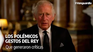 Los gestos del rey Carlos III que han generado polémica | Vanguardia