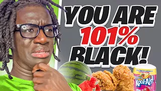I TOOK THE BLACK TEST 🍗