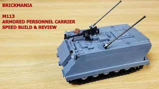 BRICKMANIA M113 - ARMORED PERSONNEL CARRIER, SPEED BUILD, REVIEW