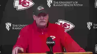 Andy Reid Wraps up Chiefs rookie minicamp