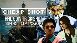 Cheap Shot: RFID Coin Trick Shot Double Kill - Hitman WoA