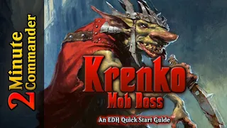 2 Minute Commander: Krenko, Mob Boss (Magic the Gathering Deck Tech)